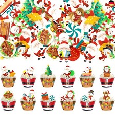  60 Stück Weihnachten Essbare
