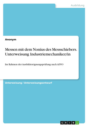 Messen mit dem - , des