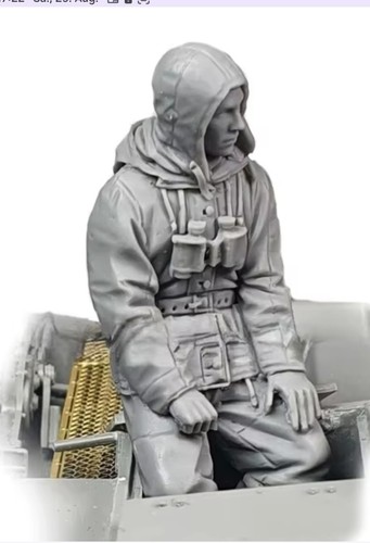 Resinfig panzer crew - panzer,