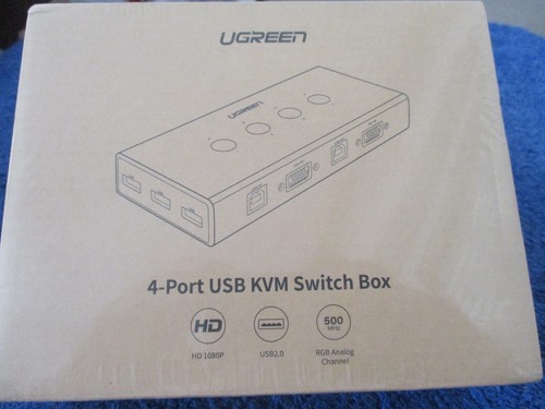 Ugreen port usb kvm - ugreen, 4-port