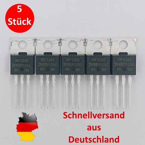 Stück irf5305 transistor - x,