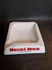 Becks Bier Aschenbecher Opalex 70er Jahre  Vintage groß 