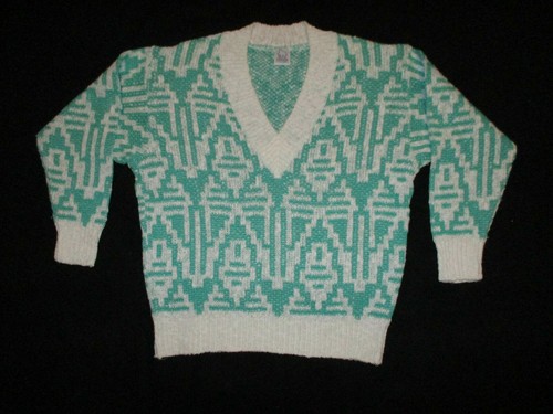 Grüner winter strick pullover - grüner,