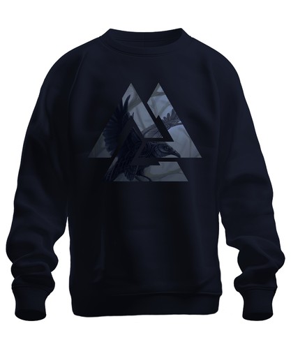 Wikinger valknut rabe nordisch - wikinger,