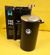 Luxus French Press Kaffeezubereiter - SCHWARZ- 350 ml --Retourenware--