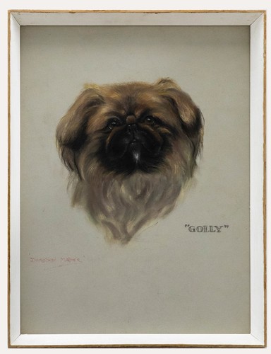 Gerahmtes pastell des - gerahmtes,