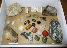 29 Stück Mineralien Sammlung