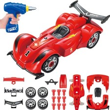 Spielzeug Auto Kinder Bauauto Schrauben Bohrmaschine Kinderauto ab 3 Jahre