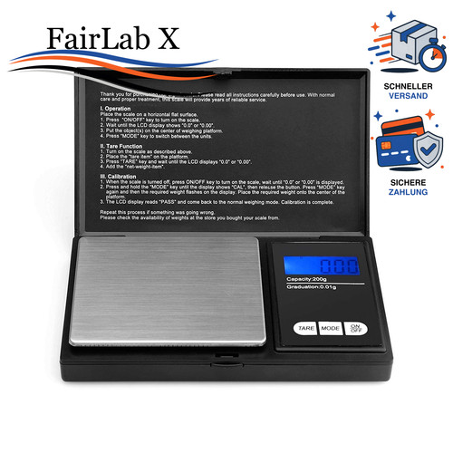Taschenwaage digitalwaage 200g - taschenwaage,