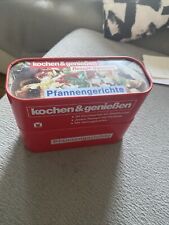 Rezeptsammlung Pfannengerichte Kochen & Genießen Rezeptkarten In Metallbox