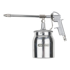 KS Tools Druckluft-Reinigungspistole Sprühgerät Ölreiniger Vorratsbehälter 750ml