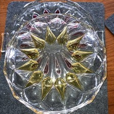 2 x Tortenplatte / Teller / Glas - Vintage