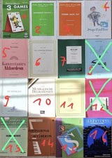 Akkordeon Noten / Verschiedene