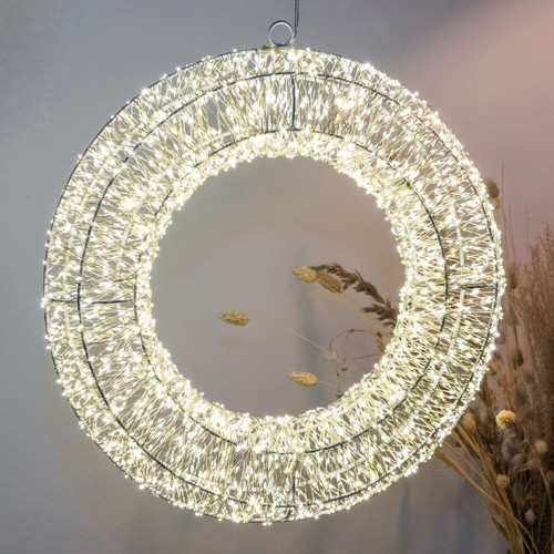 Led kranz 40cm - led,