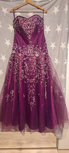 Abendkleid gebraucht lila - gebraucht,,