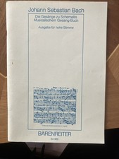 Bach Gesänge Für Eine Hohe