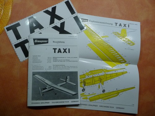 Bauanleitung taxi - graupner, )