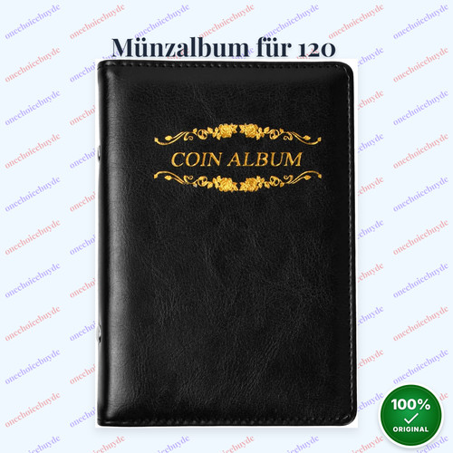 Münzalbum 120 münzen - **münzalbum,