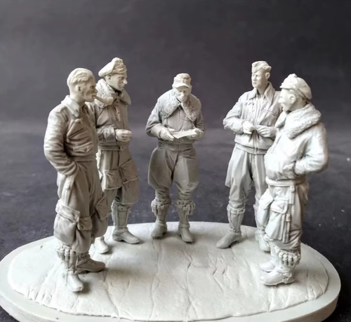 Resin figuren deutsche - 1/32, 5