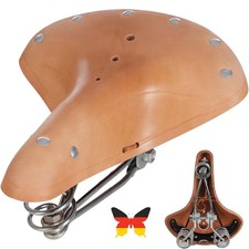 Fahrradsattel Hellbraun