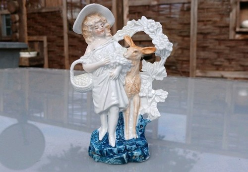Figürliche biedermeier vase - biedermeier,