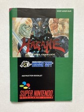 Hagane Manual SNES Super Nintendo