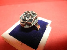 original alter Silberring 835