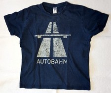 140 146 T-Shirt blau MERCHANDIZING Band KRAFTWERK Autobahn