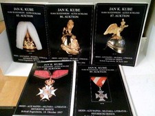 Konvolut: 5 Auktionskataloge Auktion im "Alten Schloss", Sugenheim.  Orde 498737