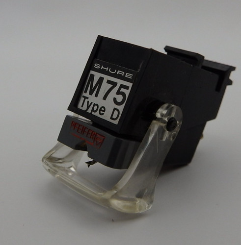 Shure type d - 75, tonabnehmer