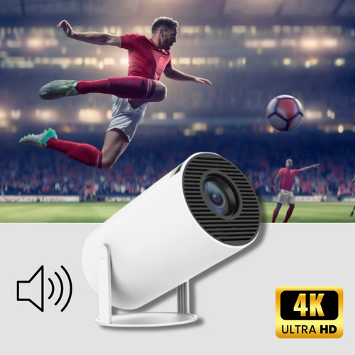 Tragbarer beamer mini - 4k,