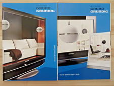 Grundig Katalog Prospekt 2 Stück Sammlung