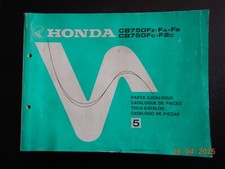 CB750  F + F2  Reparaturanleitung Teilekatalog  Honda -Teile  1981  Parts-List