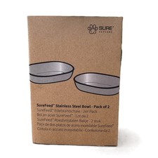 SureFeed Edelstahlschalen Set