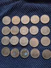 20 Shell SAMMELMÜNZEN