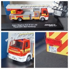 Iveco Magirus DLK M 23 L-AS Feuerwehr Bad Homburg  Einsatz Serie PC Rietze 68525