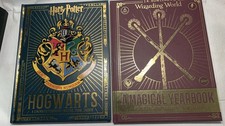 Harry Potter Hogwarts & Wizarding World Cinematic Yearbooks Lot (2016/2017)