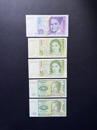 Banknoten brd deutsche - banknoten,