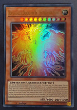Geflügelter Drache von Ra Unsterblicher Phönix Neu! Ultra Rare Yugioh Deutsch
