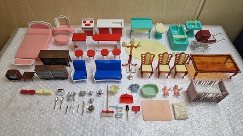 Vintage 60er jahre puppenstube - vintage,