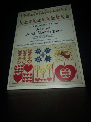 Kreuzstich jul med - med, dansk