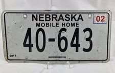 USA Nummernschilder Nebraska