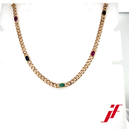 Necklace 333 yellow - in, gold