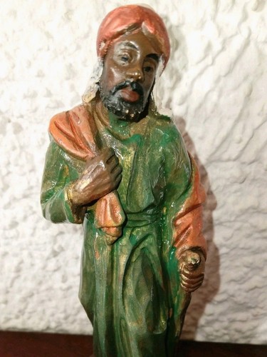 Krippenfigur kameltreiber - krippenfigur,,