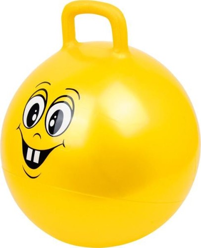 Hüpfball gelb hüpftier - hüpfball,