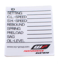 WP Suspension Gabel Aufkleber