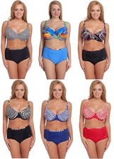 Feba Figurformender Damen Bikini Set Stretch Polyamid Ideal Größe Brüste EU