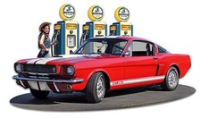 Blechschild 1966 Mustang GT