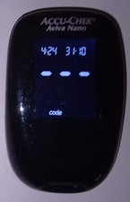 Blutzuckermessgerät " ACCU-Chek Aviva Nano " Gebraucht * mg/dL *