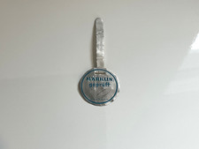 Märklin H0 Original Prüfplakette Prüfsiegel in hellblau von 1959 schöner Zustand